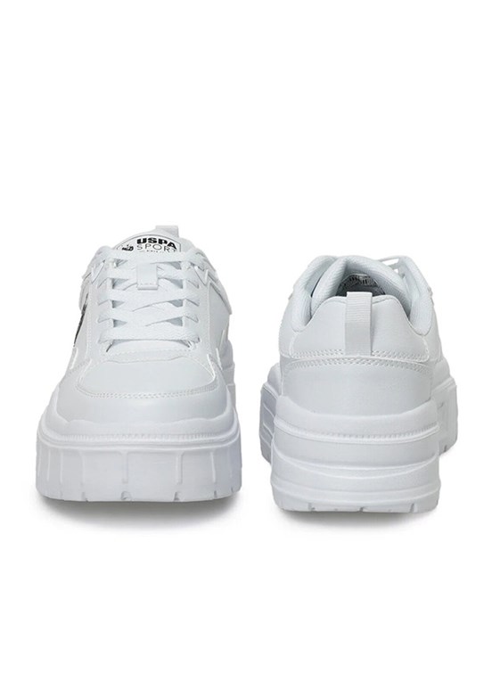 US POLO ASSN - A10150227712010 Kadın Beyaz Sneaker Ayakkabı
