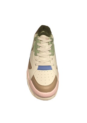 US POLO 4M Judy Wmn 4Fx - A10150188512010 Kadın Bej Sneaker Ayakkabı