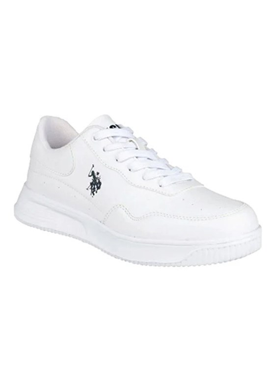 US POLO 4M Ellıs 4Fx - A10150174012010 Kadın Beyaz Sneaker Ayakkabı