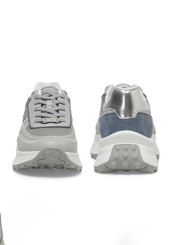 İNCİ - 4P MEAVE 4FX Kadın Gri Sneaker Ayakkabı