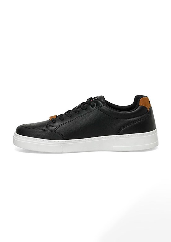 US POLO ASSN - 4M NOAH 4FX Erkek Siyah Sneaker Ayakkabı