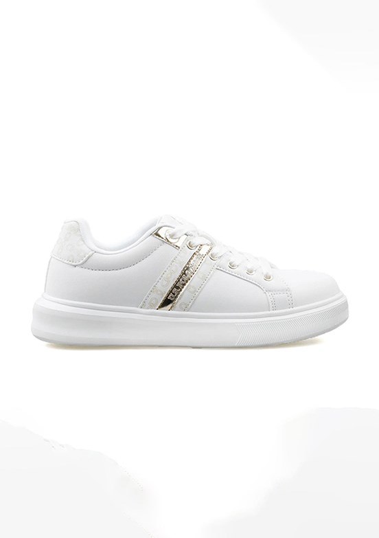 US POLO ASSN - A10153244912010 Kadın Beyaz Sneaker Ayakkabı
