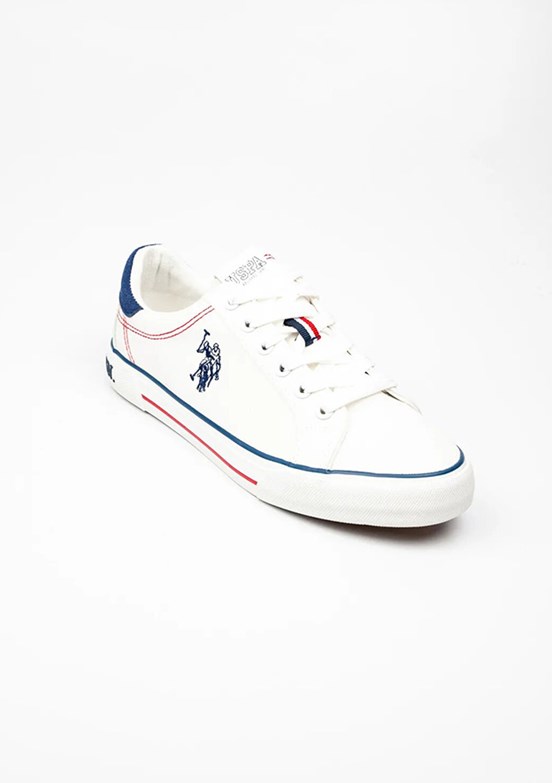 US POLO ASSN - A10153256812010 Kadın Beyaz Sneaker Ayakkabı
