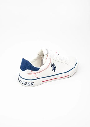 US POLO ASSN - A10153256812010 Kadın Beyaz Sneaker Ayakkabı