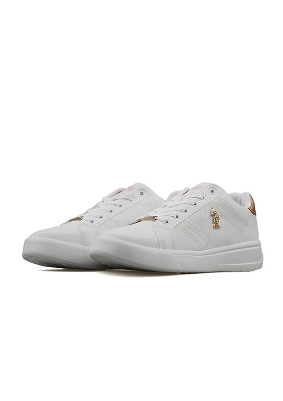 U.S. Polo Assn Beyaz Kadın Sneaker Ayakkabı