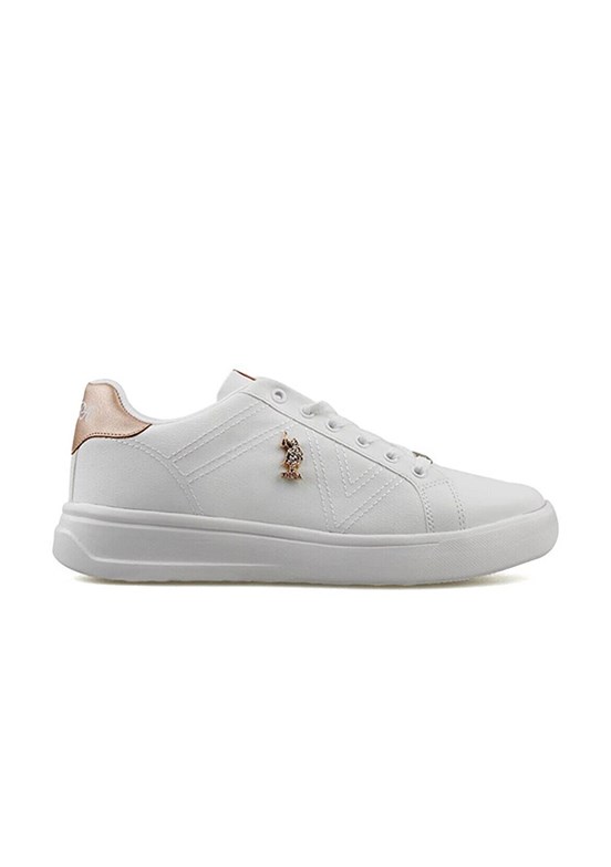 U.S. Polo Assn Beyaz Kadın Sneaker Ayakkabı
