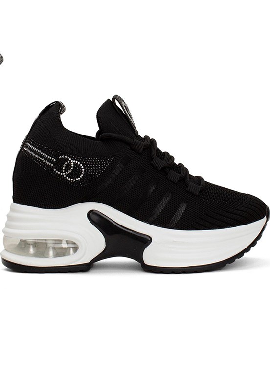 Guja Siyah Kadın Sneaker Ayakkabı