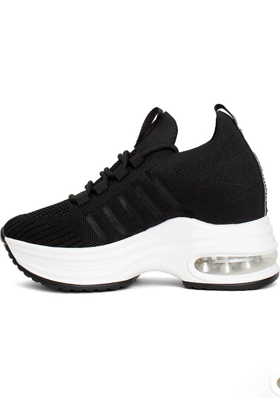 Guja Siyah Kadın Sneaker Ayakkabı