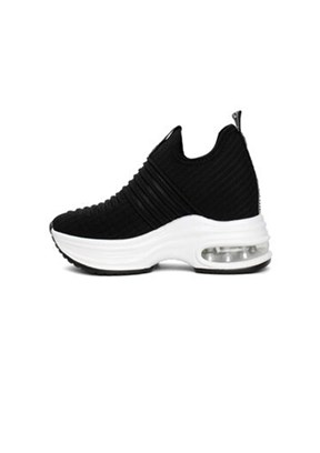GUJA - 24Y300-14 Kadın Siyah Sneaker Ayakkabı