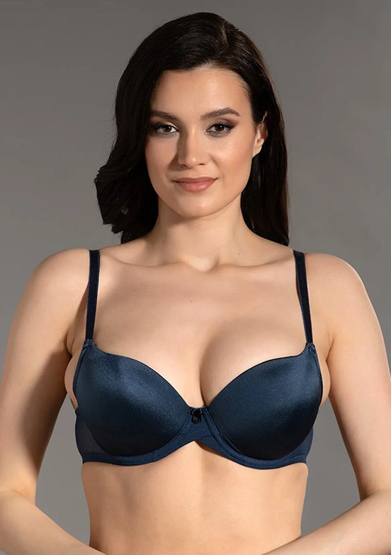 New Bra Lacivert Kadın Bralet Takım