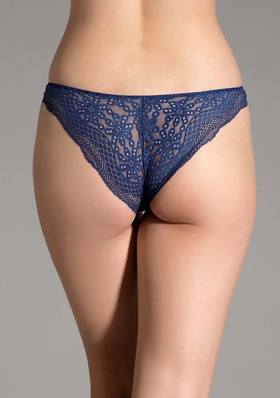 New Panty Lacivert Kadın Slip Külot