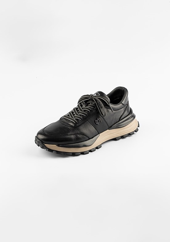 MARCOMEN - 152-19466 Erkek Siyah Casual Ayakkabı