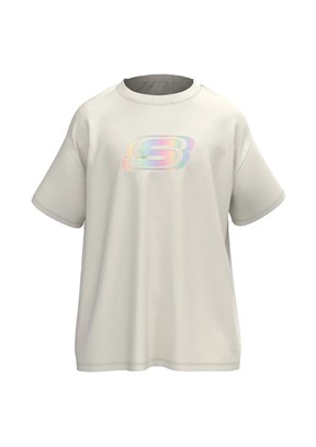 Skechers Kız Çocuk Baskılı T-Shirt
