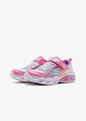 Skechers Pembe Kız Çocuk Sweetheart Lights - Lets Shine Sneaker Ayakkabı