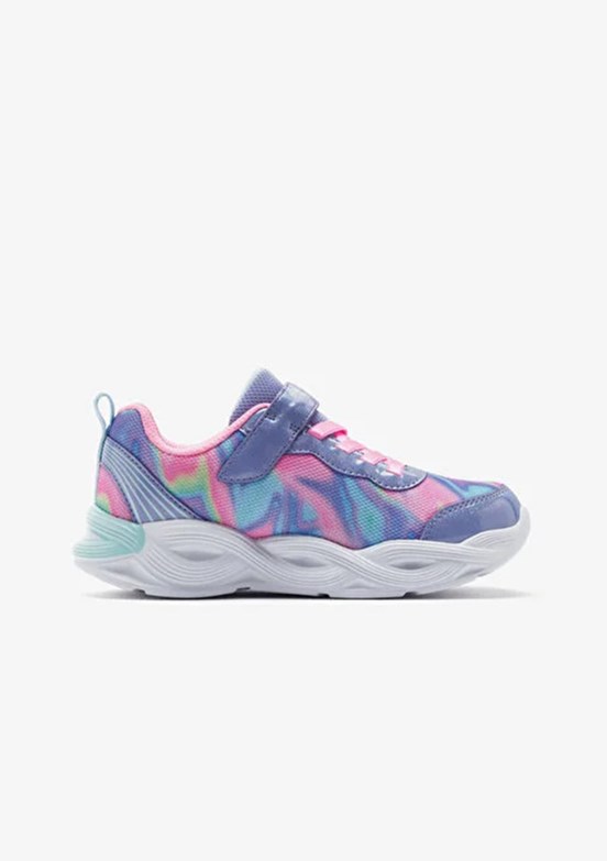 Skechers Çok Renkli Kız Çocuk Twisty Glow - Sorbet Swirl Sneaker Ayakkabı