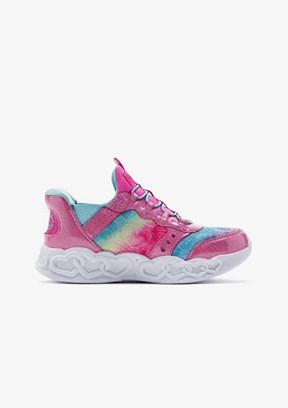 Skechers Pembe Kız Çocuk Infinite Heart Lights - Eternal Shimmer Sneaker Ayakkabı