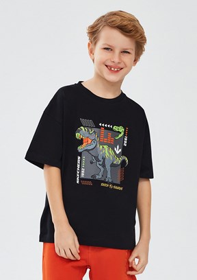 Skechers Erkek Çocuk Baskılı T-Shirt