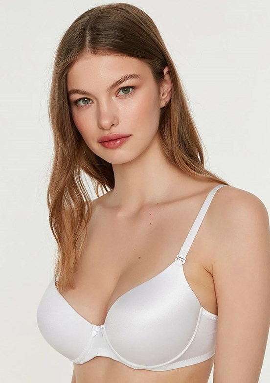 New Bra Beyaz Kadın Sütyen