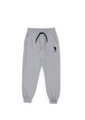 U.S. Polo Assn Gri Erkek Çocuk Regular Pantolon