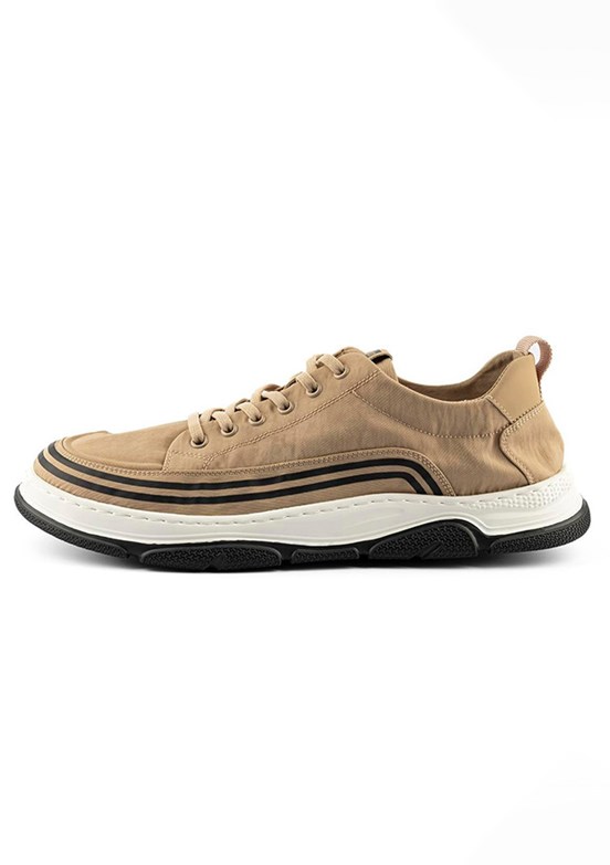 GUJA - 24Y507 Erkek Bej Sneaker Ayakkabı