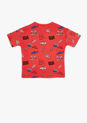 Koton Erkek Çocuk Baskılı T-Shirt