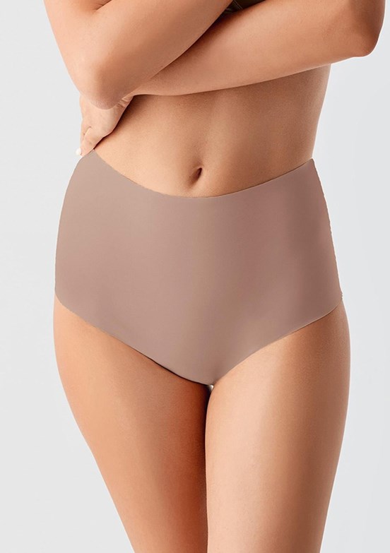NEW BRA - 3692010000 Kadın Capucino Yüksel Bel Bato Lazer Kesim Külot