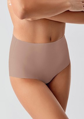 NEW BRA - 3692010000 Kadın Capucino Yüksel Bel Bato Lazer Kesim Külot