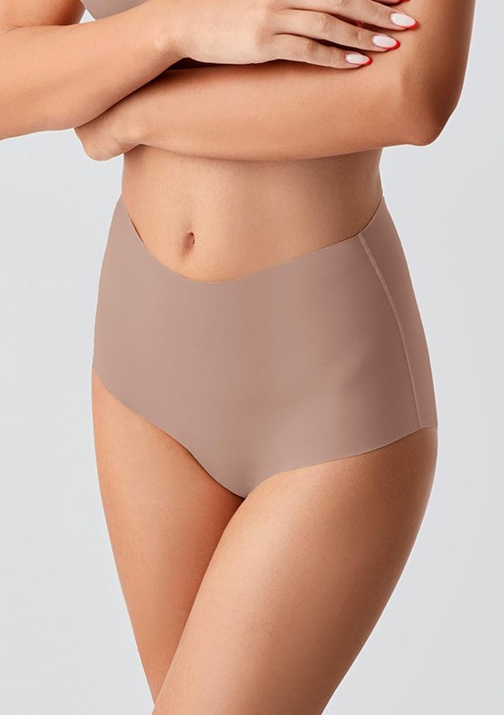 NEW BRA - 3692010000 Kadın Capucino Yüksel Bel Bato Lazer Kesim Külot