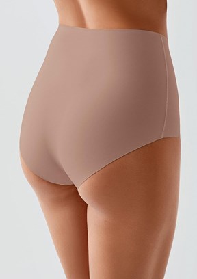 NEW BRA - 3692010000 Kadın Capucino Yüksel Bel Bato Lazer Kesim Külot