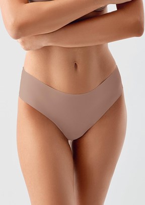 NEW BRA - 3692030000 Kadın Capucino Slip Lazer Kesim Külot
