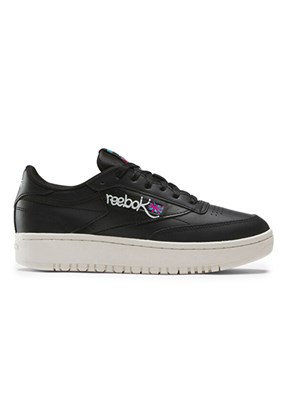 REEBOK Club C Double - 100074479 Kadın Siyah Sneaker Ayakkabı