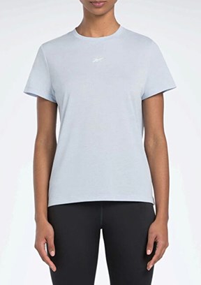 REEBOK ID TRAIN SUPREMIUM T - 100076283 Kadın Mavi Kısa Kol T-Shirt