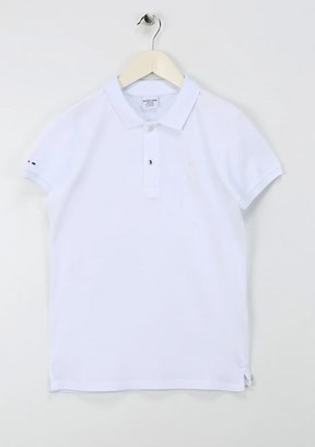 U.S. Polo Assn Beyaz Erkek Çocuk Basic T-Shirt