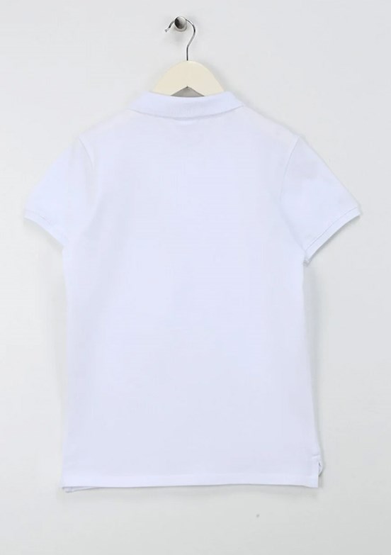 U.S. Polo Assn Beyaz Erkek Çocuk Basic T-Shirt