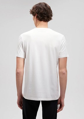 Mavi Erkek Baskılı T-Shirt