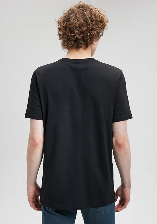Mavi Erkek Baskılı T-Shirt