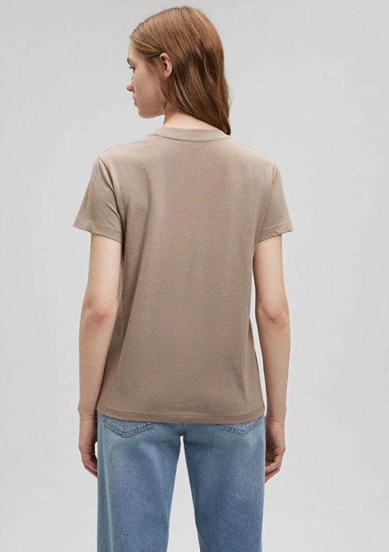 Mavi Kadın Baskılı T-Shirt