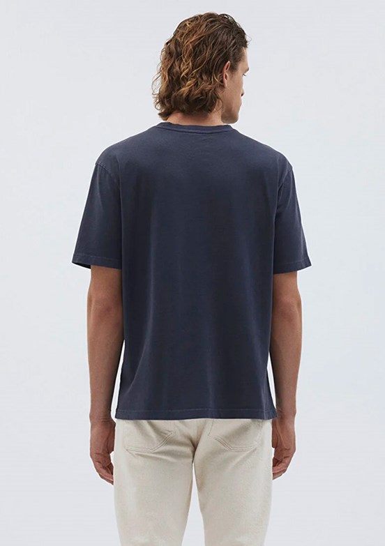 Mavi Lacivert Erkek Basic T-Shirt