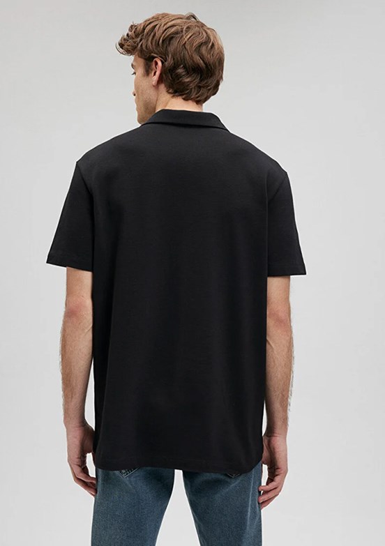 Mavi Siyah Erkek Polo Yaka T-Shirt