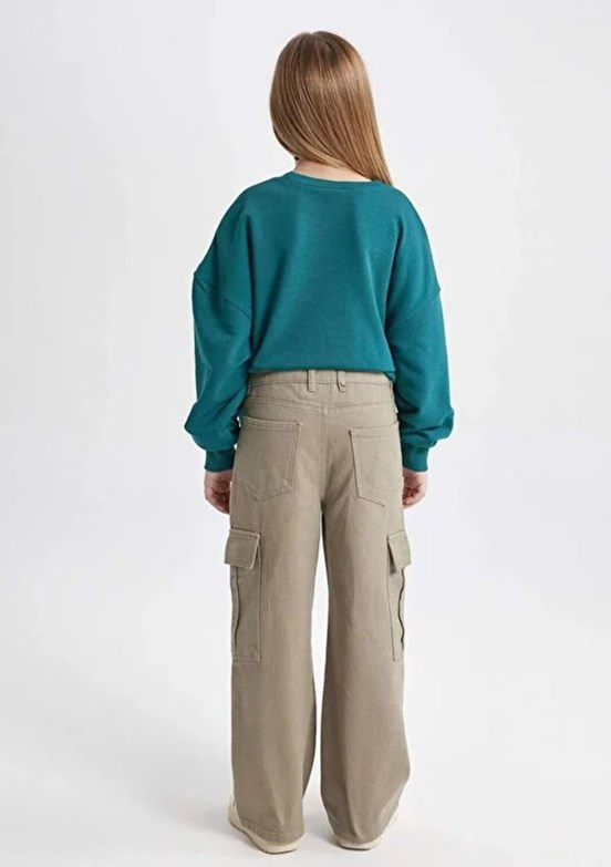 Defacto Kız Çocuk Normal Bel Pantolon