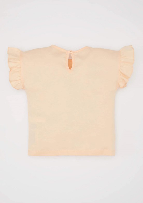 Defacto Kız Bebek Kısa Kol T-Shirt