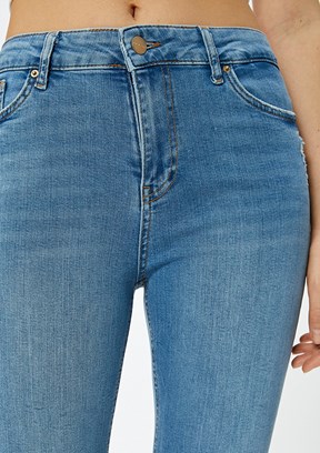 Koton Lacivert Kadın Jogger Pantolon
