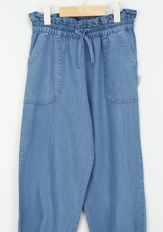 Lee Cooper Kız Çocuk Yüksek Bel Jean Pantolon
