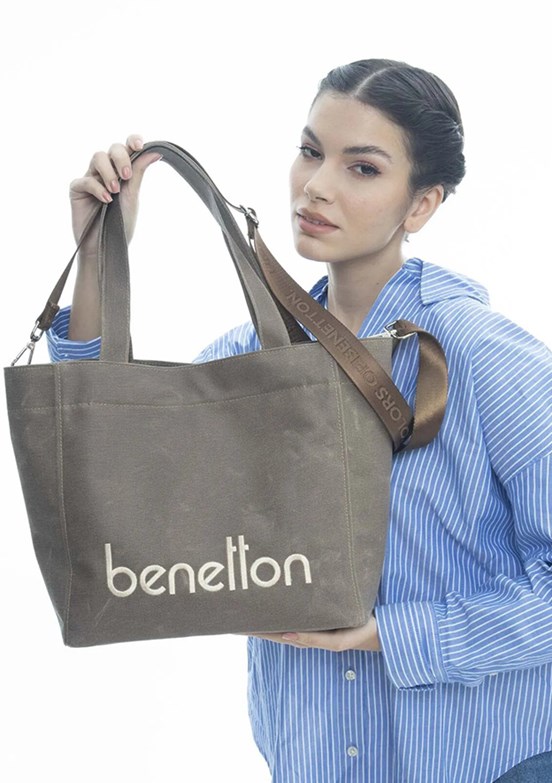 Benetton Kahverengi Kadın Kol Çantası