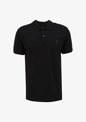U.S. Polo Assn Siyah Erkek Basic T-Shirt