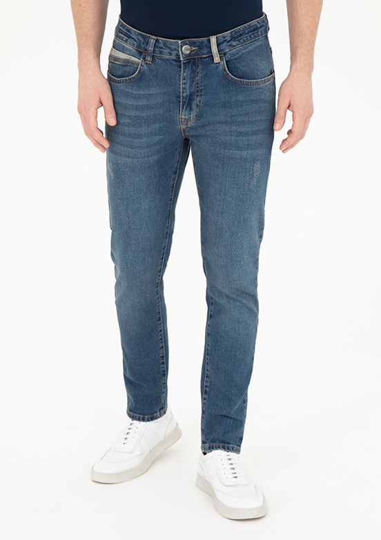 Pierre Cardin Erkek Slim Jean Pantolon