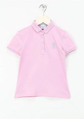 U.S. Polo Assn Kız Çocuk Slim T-Shirt