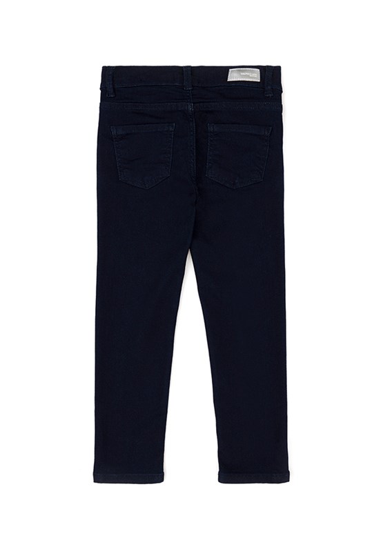 US POLO ASSN Kız Çocuk Mavi Oversize Jean Pantolon