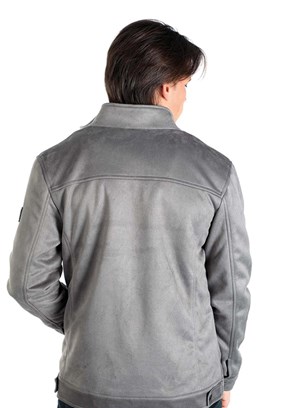 LEE COOPER Nuels - 242 LCM 232003 Erkek Gri Dokuma Mont