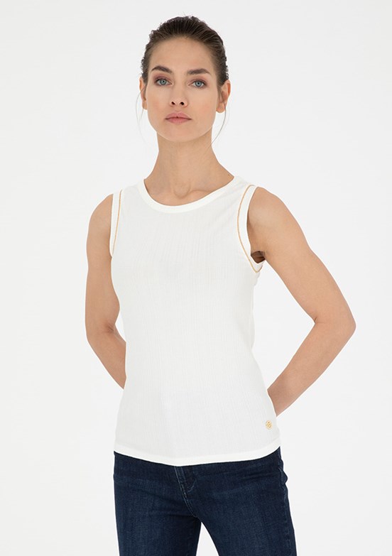 Pierre Cardin Kadın Ultra Slim T-Shirt